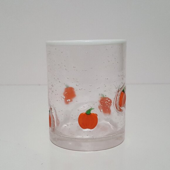 NEW RARE Pottery Barn Set of 4 Scary Squad Pumpkin Icon Drinking Glasses 12 oz - Picture 4 of 6